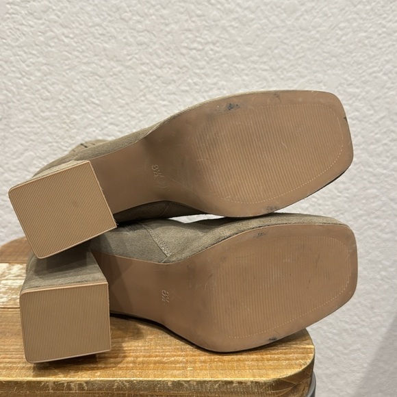 Blondo Rozalie Waterproof Suede Boots Size 8.5 - Picture 6 of 8